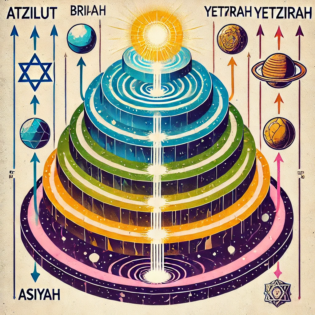 עולמות אבי"ע: אצילות, בריאה, יצירה, עשייה