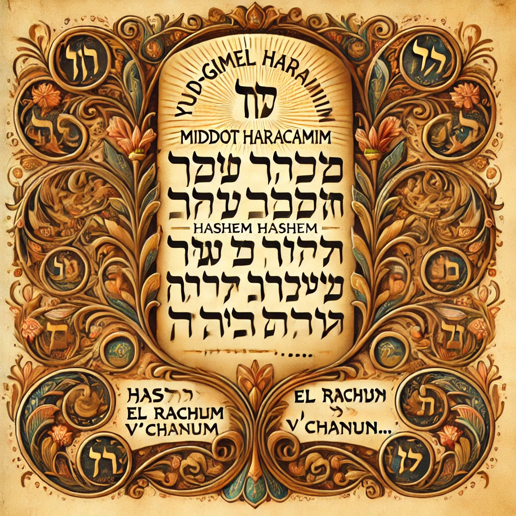 מבוא כללי לי"ג מידות הרחמים