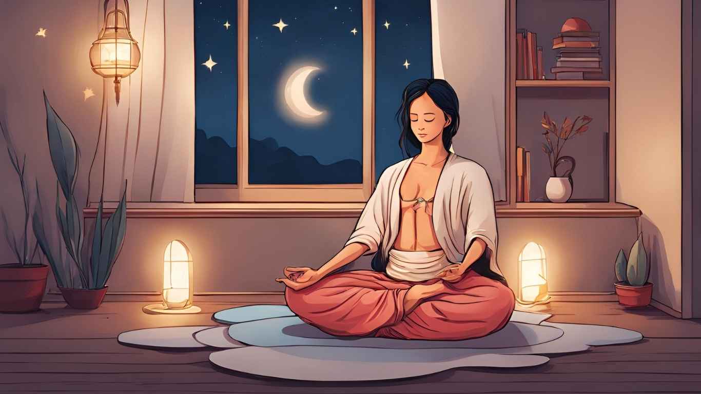 מדיטציה לפני השינה