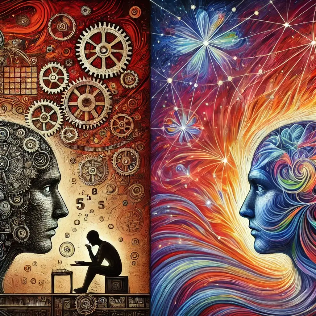 עין צרה ועין רחבה – לא מה שחשבתם 1 הניגוד בין תהליכי חשיבה שונים